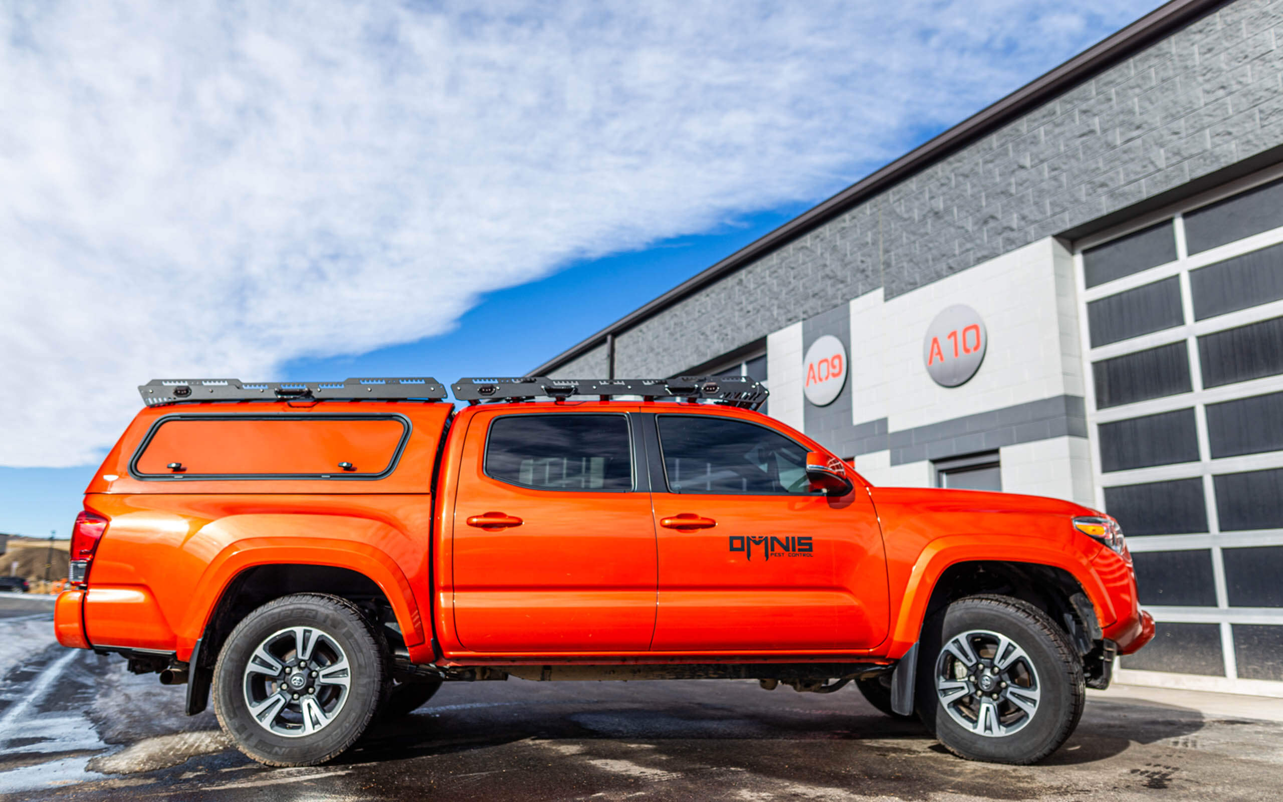 work truck OMNIS Pest Control in Castle Rock