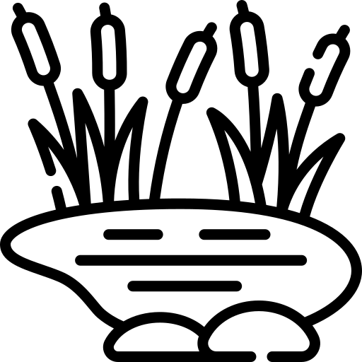 ponds mosquito control for ponds black and white line icon