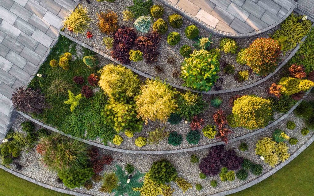 rocks in gardens help naturally repel mice