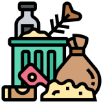 garbage is a food source for rats