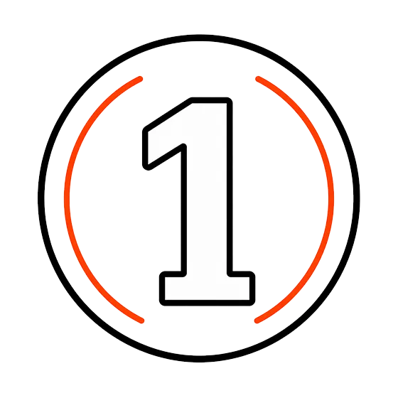 number one icon