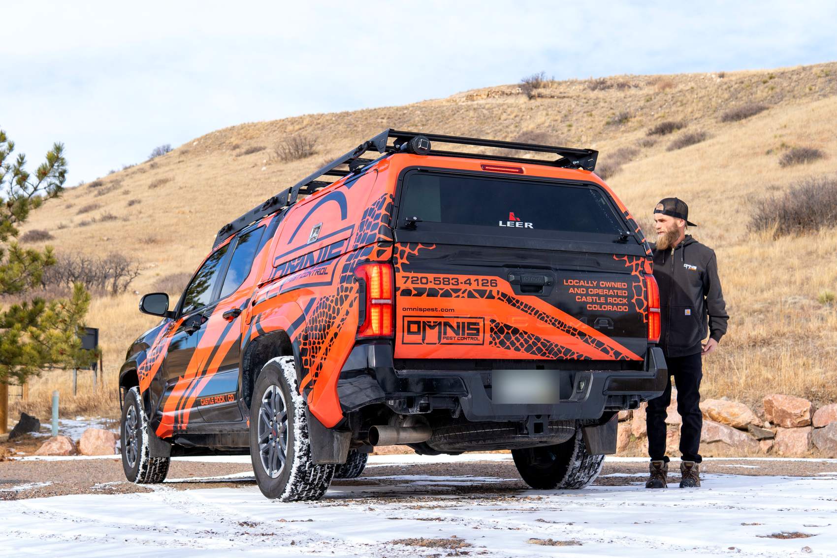 OMNIS truck in Castle Rock, Colorado